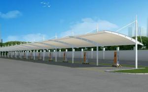 清丰县膜结构停车棚