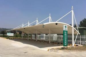 清丰县膜结构停车棚